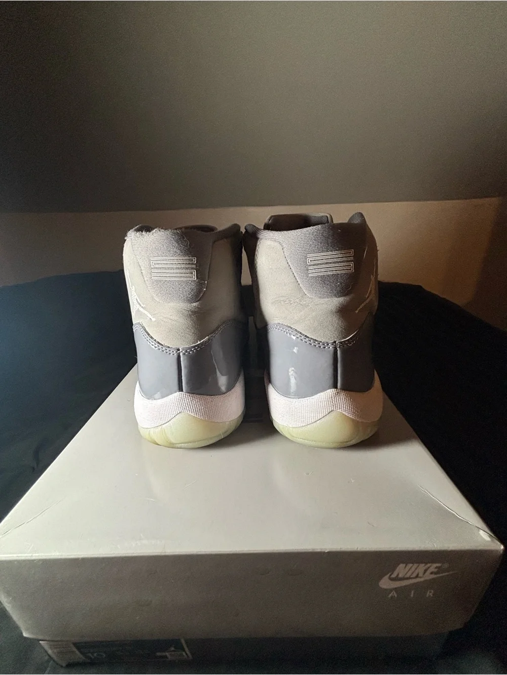 Jordan Retro Low Sneakers in Cool Grey and White Size 10 2021 w/ OG box